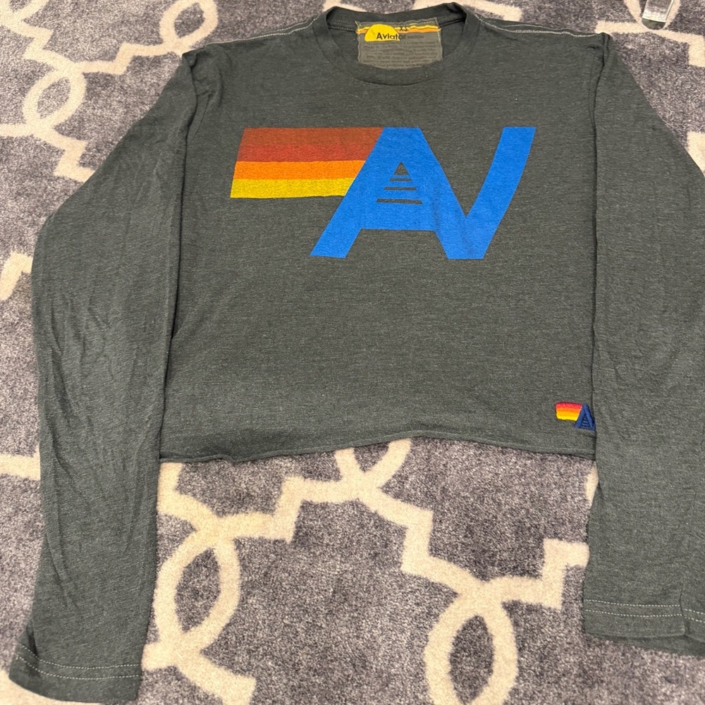 Aviator Nation Graphic Long Sleeve Top - Picture 2 of 2